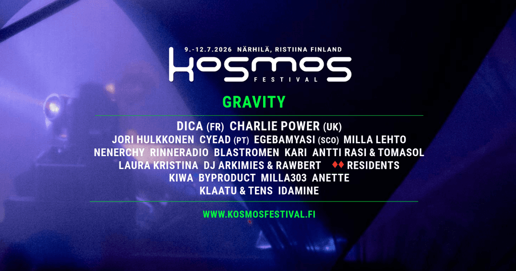 Gravity stage lineup 2026