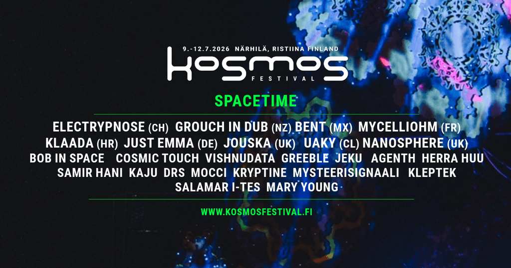 Spacetime stage lineup 2026